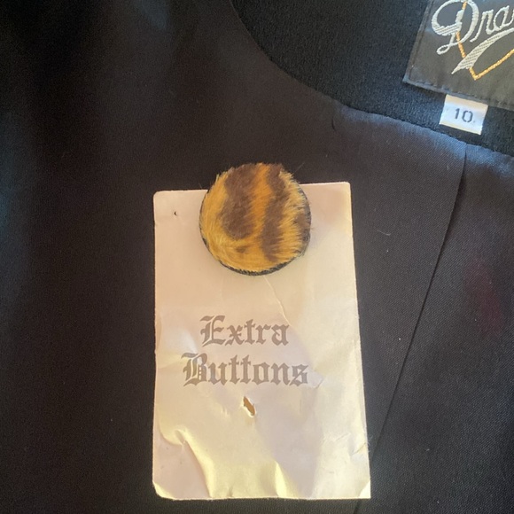 HIGH DRAMA 2 PC PANTS SUITE BLACK COLOR. - Picture 13 of 16